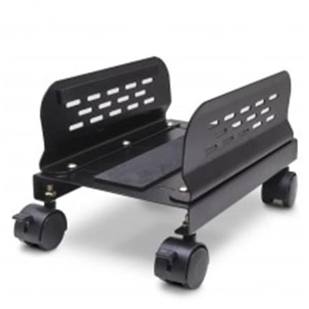 Skilledpower Slim PC or UPS Metal Floor Stand with Adjustable Width & Caster wheels SK2662661